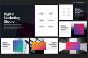 6 Bullet Points PowerPoint Templates, a Presentation Template by Warna Works (Thumbnail 12 of 18)