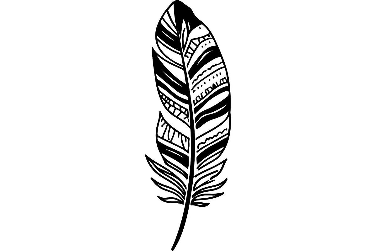 Feather SVG Bundle, an Object Graphic by Designer_Momina (Photo 2 of 18)