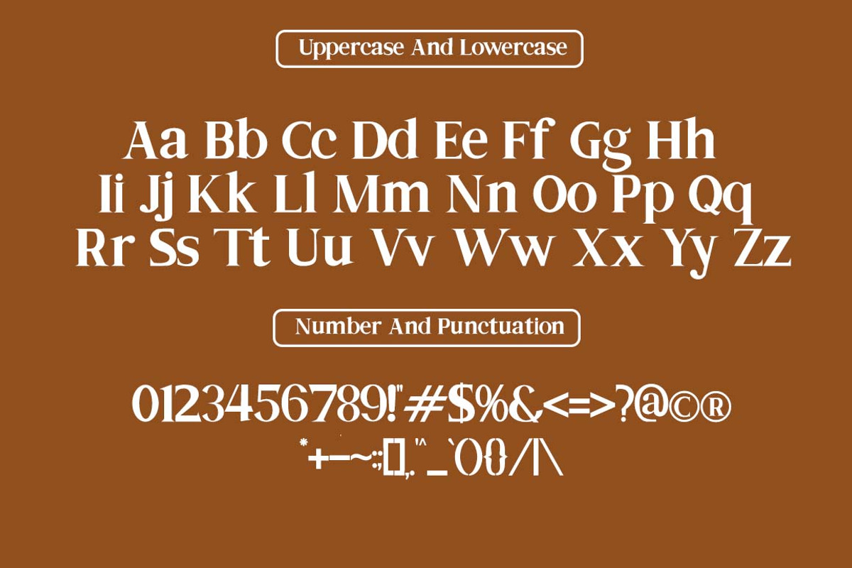 Matterazi, a Serif Font by Zaenal Studio (Photo 7 of 12)