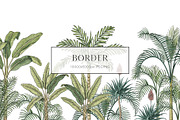 Monkeys and palms, a Pattern Graphic by Anyuka (Thumbnail 9 of 12)