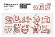 Ecommerce & Retail Icon Set, an Outline Icon by erifqizeicon (Thumbnail 3 of 3)