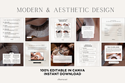 Lash Tech Template Instagram Posts, a Social Media Template by Studio Eburnean (Thumbnail 3 of 3)