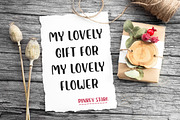 Pinkey Star - Handwritten Brush Font, a Font by Dasagani (Thumbnail 3 of 4)