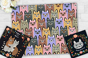 Big Meow Set. Cute Cats Prints, an Animal Illustration by Dasha_D (Thumbnail 5 of 9)