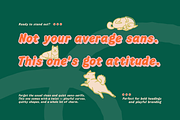 Ink Mokarino Hand Painted Sans Font, a Sans Serif Font by Rasio Studio (Thumbnail 4 of 7)