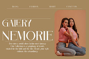 Nemorie, a Serif Font by Kenrichi (Thumbnail 2 of 9)