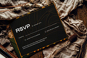 Tiger Stripe Wedding Invitation, an Invitation Template by InvitingStorys (Thumbnail 4 of 4)