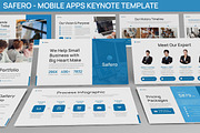 Safero - E-Wallet Keynote Template, a Presentation Template by SlideFactory (Thumbnail 1 of 4)