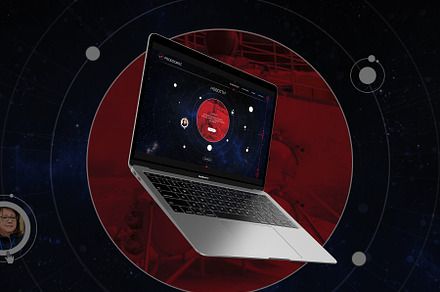 ROSCOSMOS template promo web, a Landing Page Template by store for you