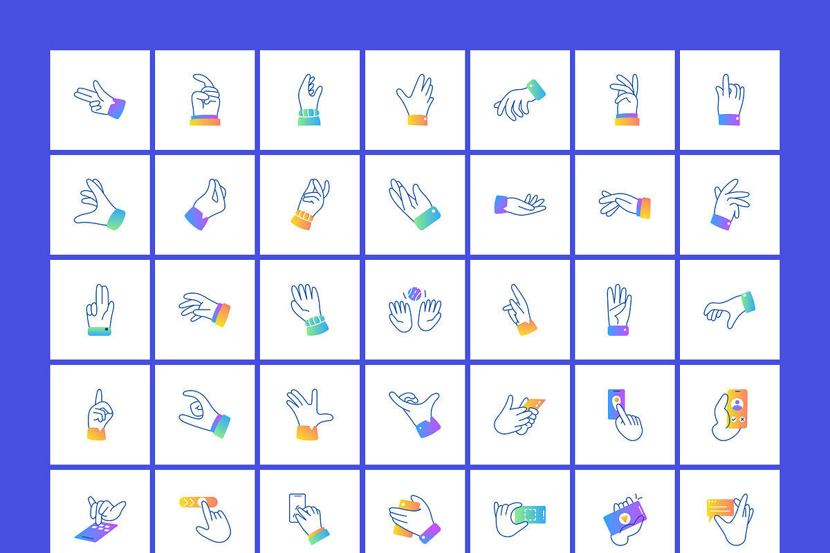 Hand Doodles Bundle, a Duotone Icon by Prosymbols (Photo 7 of 12)