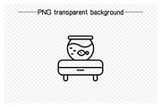Furniture and Home Decorative Icons, an Outline Icon by Designfour (Thumbnail 3 of 7)