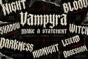 Vampyra, a Blackletter Font by Wow Magic (Thumbnail 3 of 4)