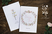 Autumn Rose Watercolor Set, a Decorative Illustration by Bibela (Thumbnail 3 of 11)