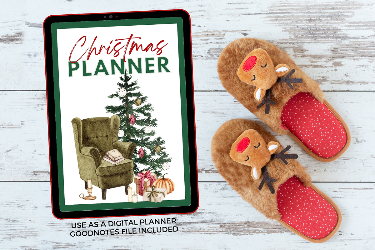 Christmas Planner - Printable, a Stationery Template by Jennifer Magri Templates (Photo 8 of 8)