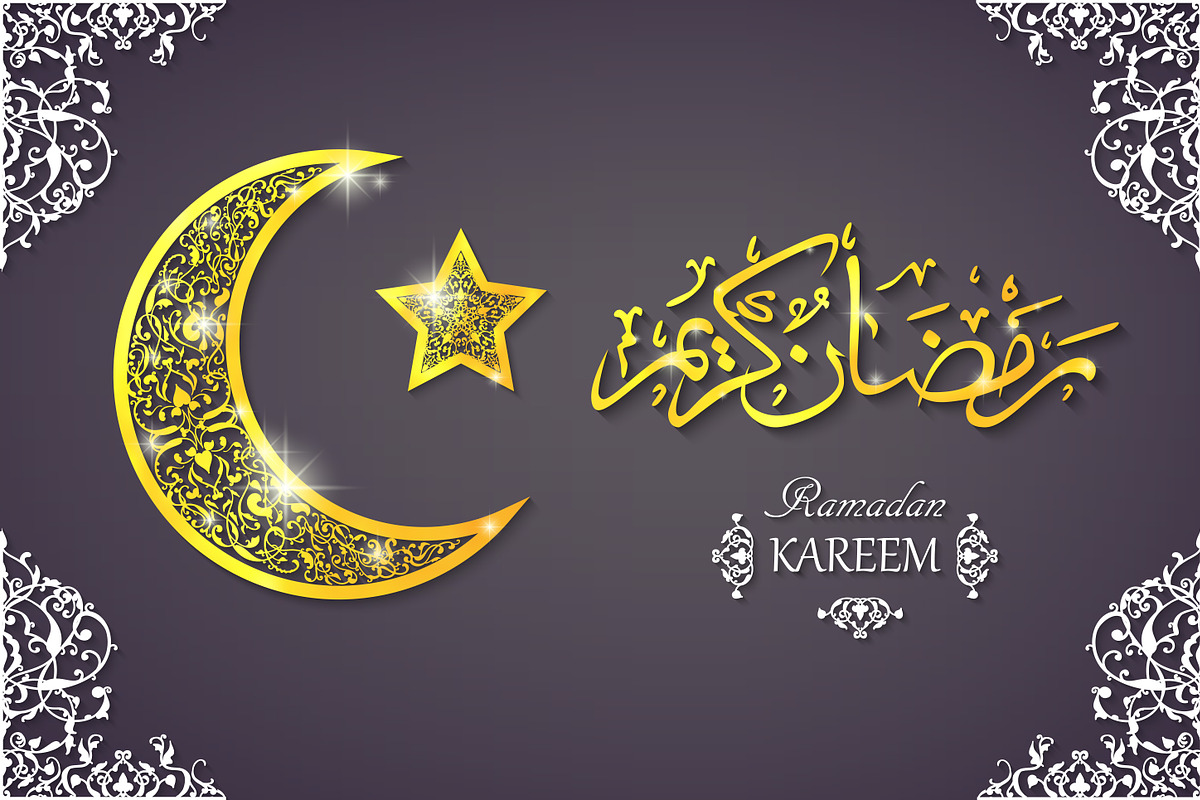 Ramadan Kareem Greating Cards, a Decorative Illustration by artabramova (Photo 3 of 20)