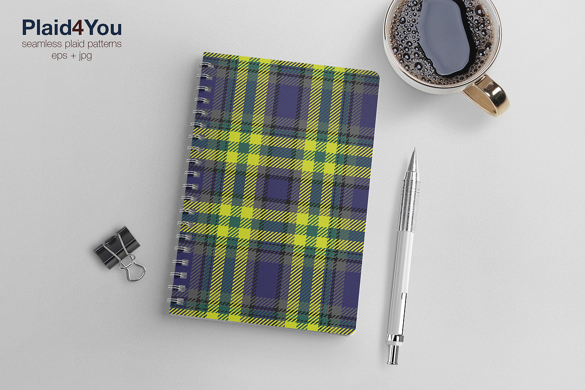 #37 Classic Tartan Pattern in Vector, a Pattern Graphic by Plaid4You (Photo 4 of 7)