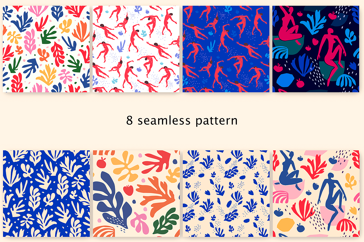 Matisse collages art, a Pattern Graphic by ms Julia Nova (Photo 2 of 6)