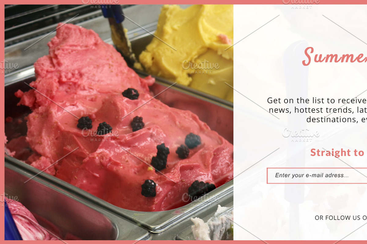 Four Summer Pop-up Edition Pack, an Email Template by Khryna Designs (Photo 2 of 4)
