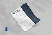 Word Resume Template/CV, a Resume Template by UpSolution (Thumbnail 3 of 5)