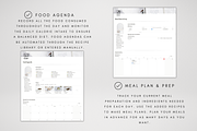 Digital Meal & Nutrition Planner, a Templates & Theme by BRANDcontent (Thumbnail 3 of 8)