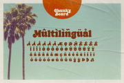 Chunky Beard - Retro Type, a Serif Font by ikiiko (Thumbnail 7 of 7)