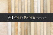 30 Old Textures, Vintage Papers, a Texture Graphic by Business Chic (Thumbnail 1 of 5)