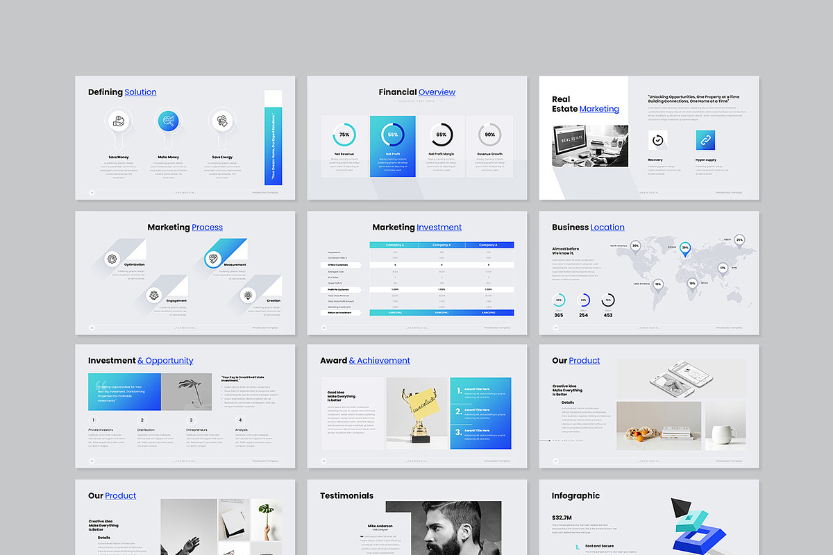 Real-Estate Presentation Template, a Presentation Template by GenerousArt (Photo 8 of 8)