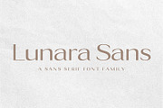 Lunara Sans, a Sans Serif Font by Prestige Artsy Studio (Thumbnail 1 of 9)