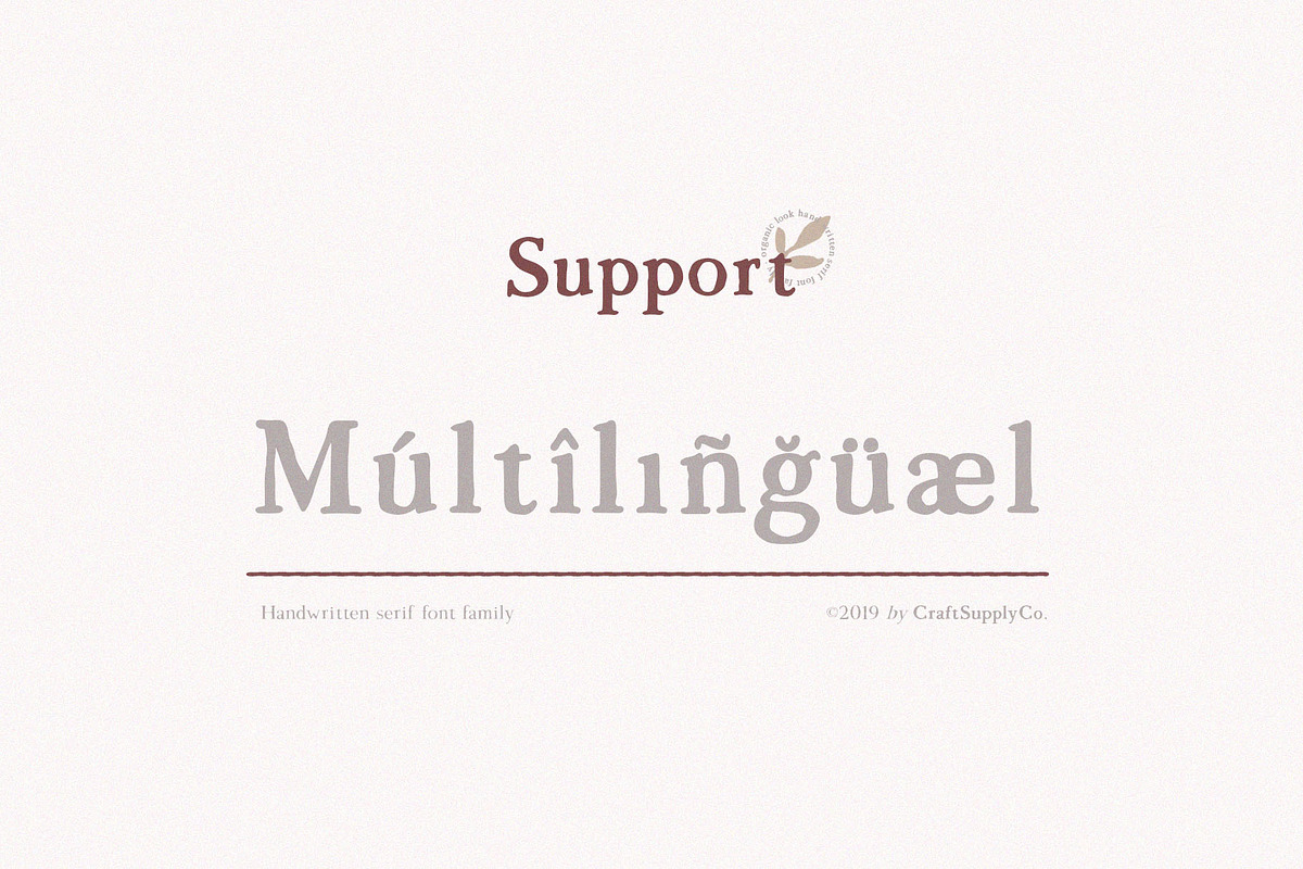 Morgen - Handwritten Serif Font preview 7