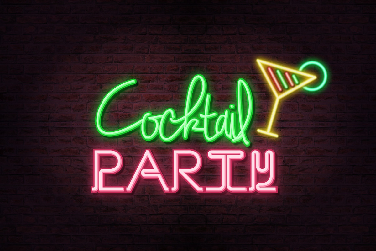 Neon Sign-Illustrator Effects, a Layer Style Add-On by Vector Galore (Photo 8 of 12)