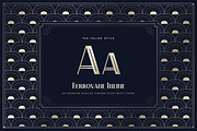Ferrovane Font: Art Deco Headline, a Serif Font by Build Interactive (Thumbnail 7 of 8)