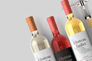 Wine Bottle Mockup Kit, a Merchandise Mockup by PSD Market (Thumbnail 13 of 16)