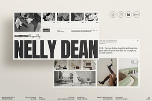 Brand Portfolio Presentation Design, a Presentation Template by ArtisanaAura