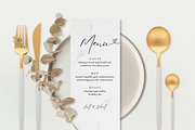 Wedding Menu Template SQF07, an Invitation Template by ResumeFabs (Thumbnail 5 of 6)