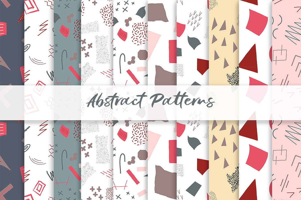 Abstract patterns. Big collection, a Pattern Graphic by SketchCliparts (Photo 6 of 12)