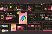 Cyber Monday Sales Strategy, a Presentation Template by Loin Studio (Thumbnail 1 of 4)