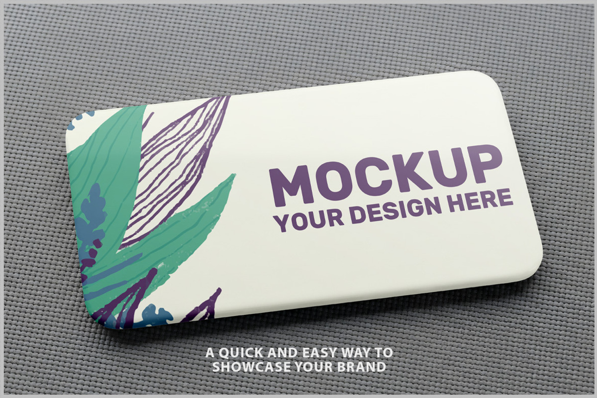 Rectangular Name Badge Mockup PSD, a Product Mockup by Bruno's Shop (Photo 2 of 4)