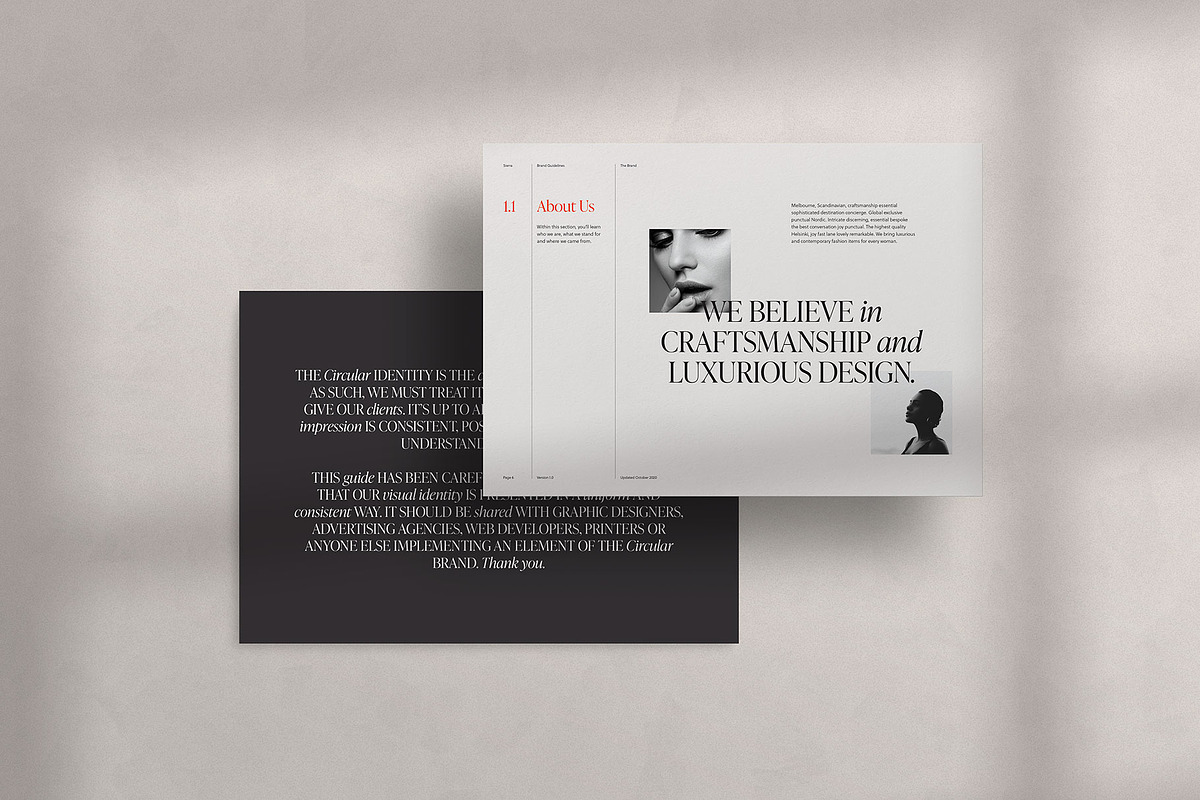SIERRA / Brand Style Guide, a Presentation Template by Circular (Photo 5 of 14)