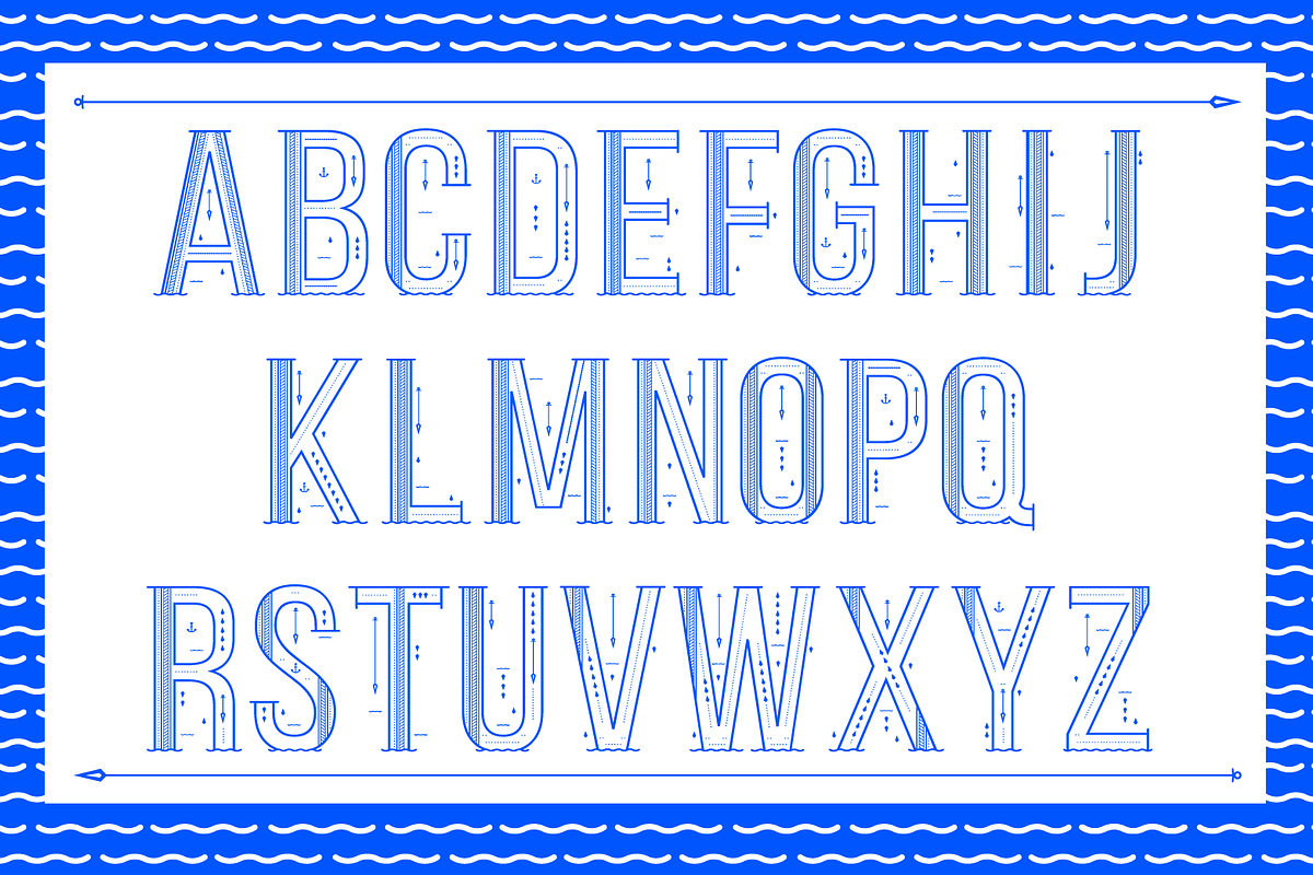Sea Font preview 3