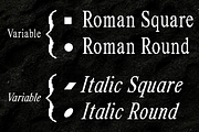 Retro Variable Pixel Font., a Serif Font by That That Creative (Thumbnail 2 of 18)