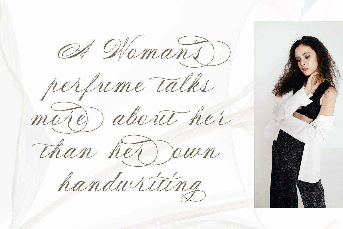 Alysond - Spencerian Script, a Script Font by Typia Nesia (Photo 11 of 14)