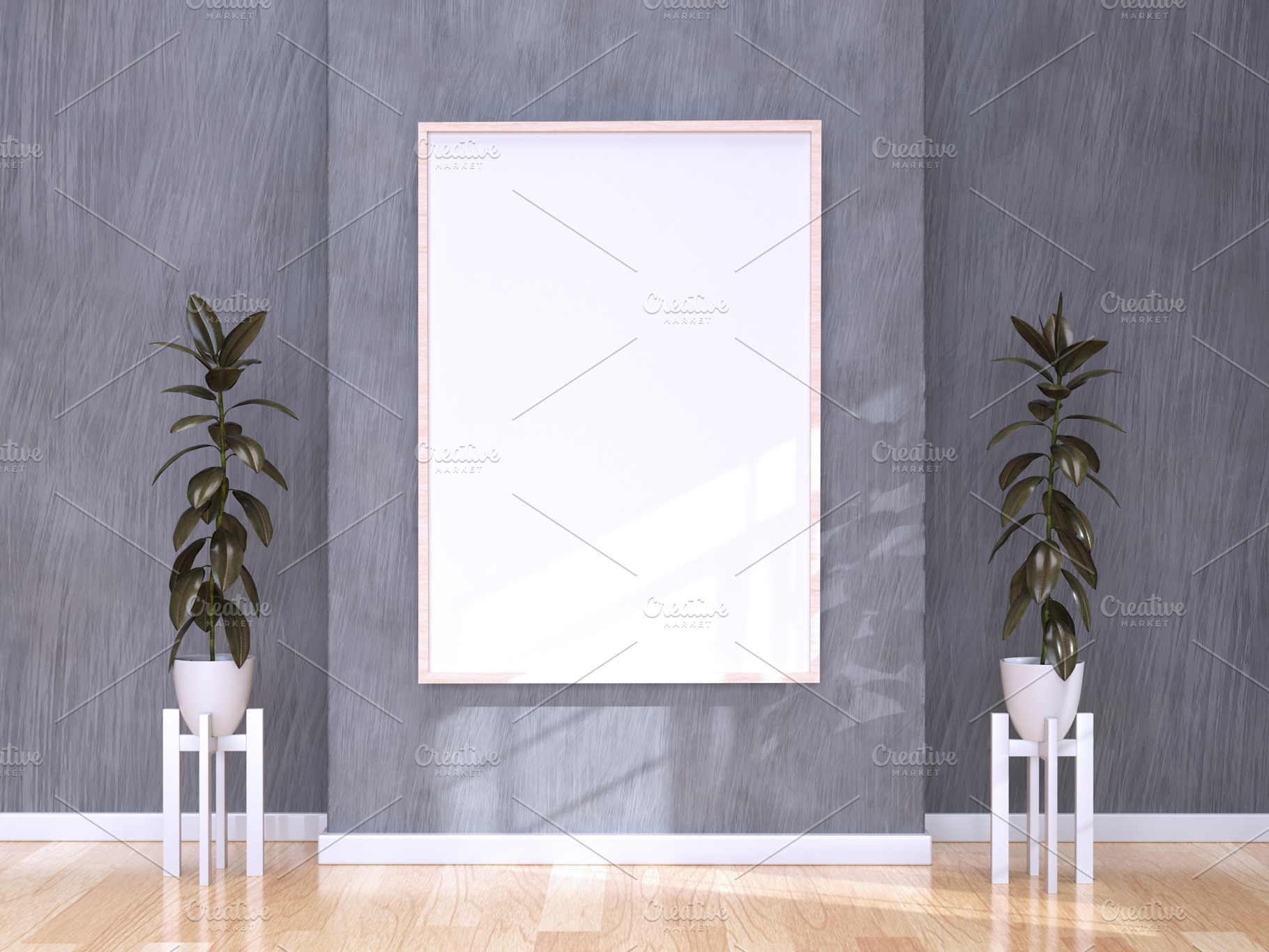 A4 Photo Frame On The Wall, an Architecture Photo by RgraphicsDesign