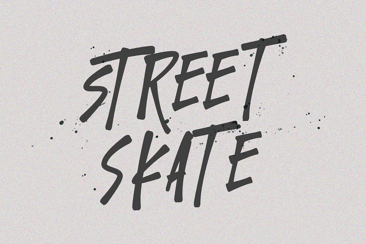 Twicked Panther Dynamic Handpainted, a Handwritten Font by Maulana Creative (Photo 7 of 7)