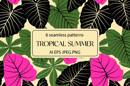 Abstract tropical patterns