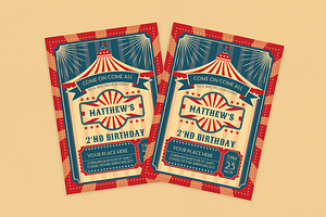 Birthday Invitation, an Invitation Template by graphicook