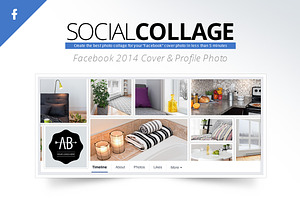 Social Collage | Facebook 2014 Cover
