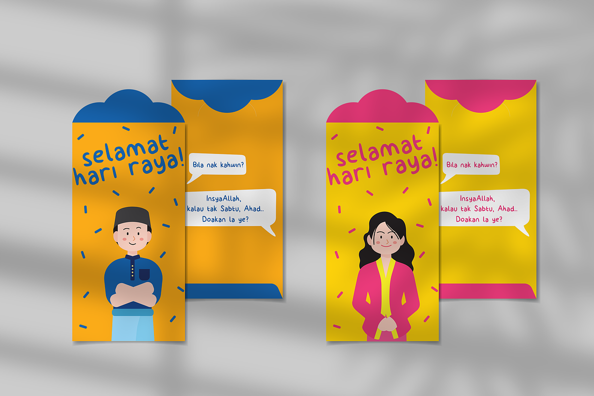 Printable Raya Money Packet/Angpow