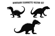 Dinosaurs SVG Silhouette Vector Set,, an Animal Illustration by Gfx Expert Team (Thumbnail 2 of 3)