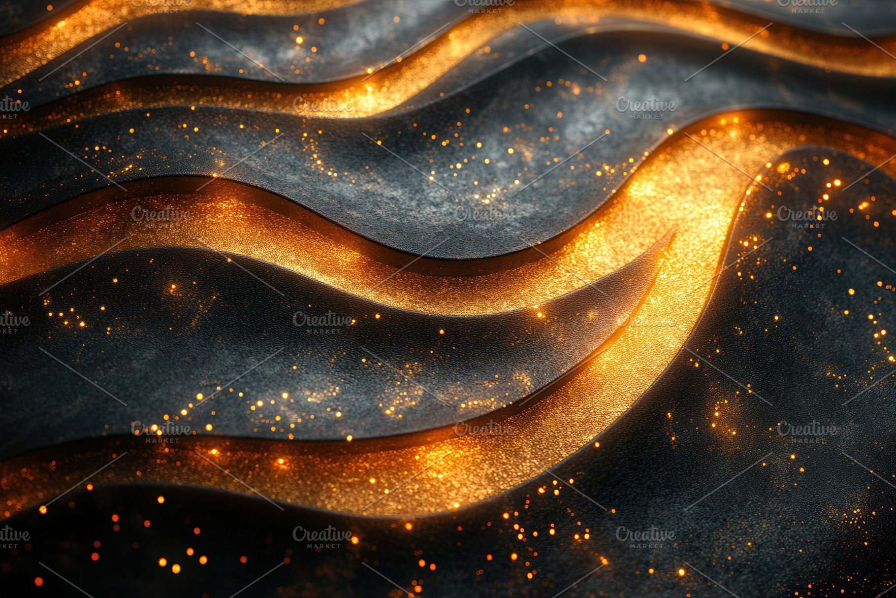 Abstract representation of flowing g, a Photo by Tanuart