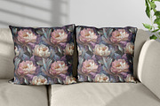 Amethyst Bloom Pattern, a Pattern Graphic by saskaratype (Thumbnail 3 of 5)